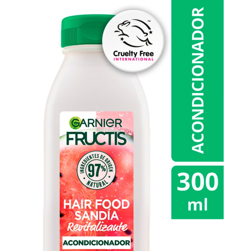 Acondicionador Revitalizante Garnier Fructis Hairfood Sandia 300 ml