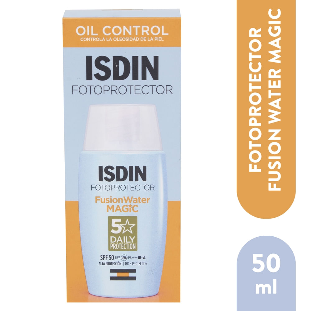 Protector solar Isdin control de oleosidad de la piel SPF 50 - 50 ml