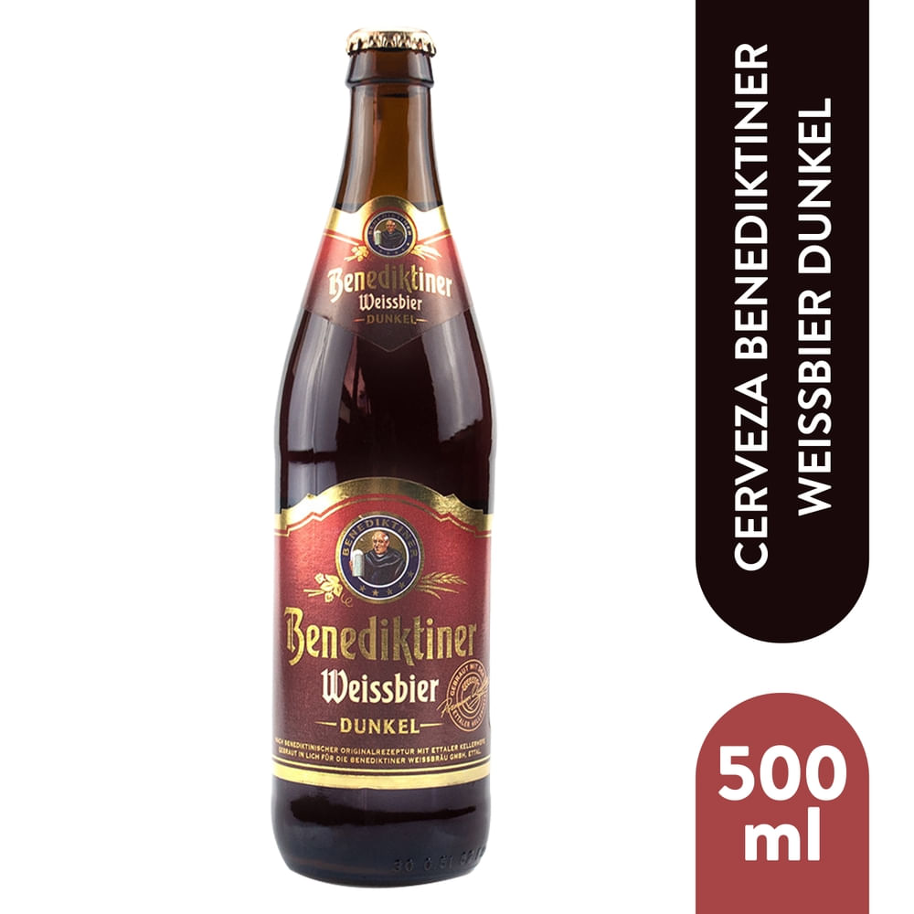 Cerveza Bitburger Weissbier Oscura - 500 ml
