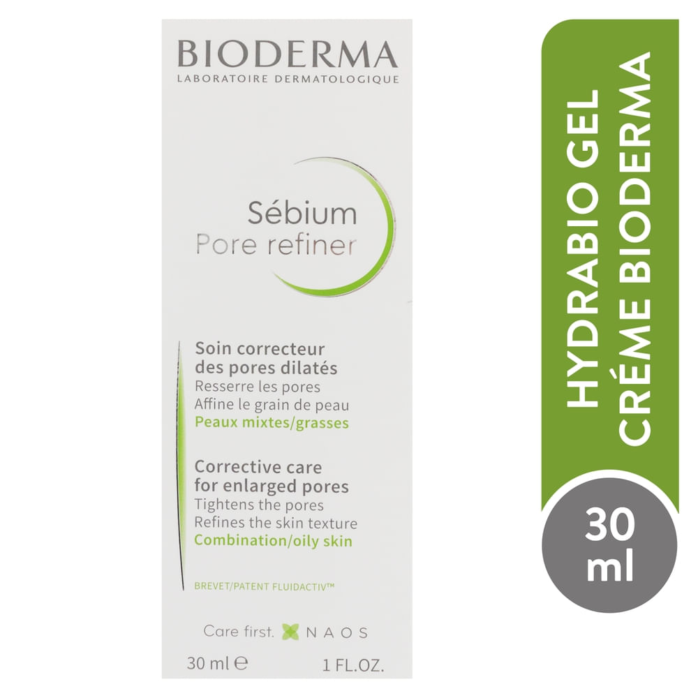 Crema matificante Bioderma dermatológica para poros abiertos - 30 ml