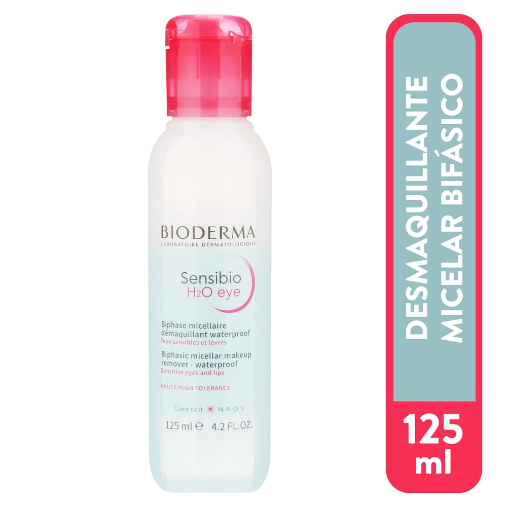 Desmaquillante Bioderma bifásico depara ojos y labios sensibles - 125 ml