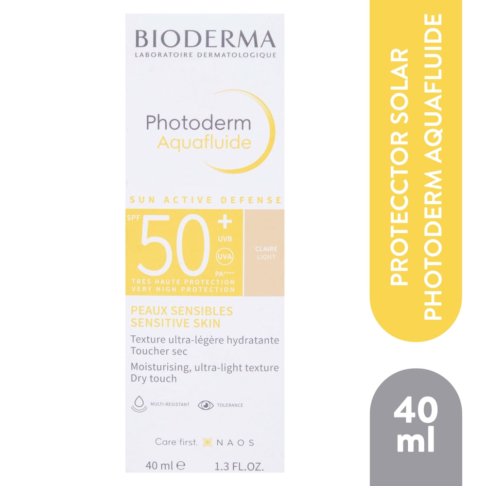 Protector sola Bioderma Photoderm ligero 50 spf - 40 ml