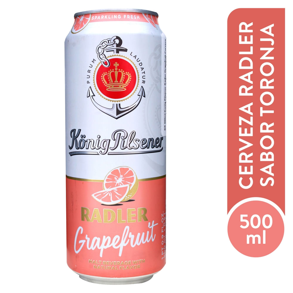 Cerveza Radler Sabor a Toronja - 500 ml