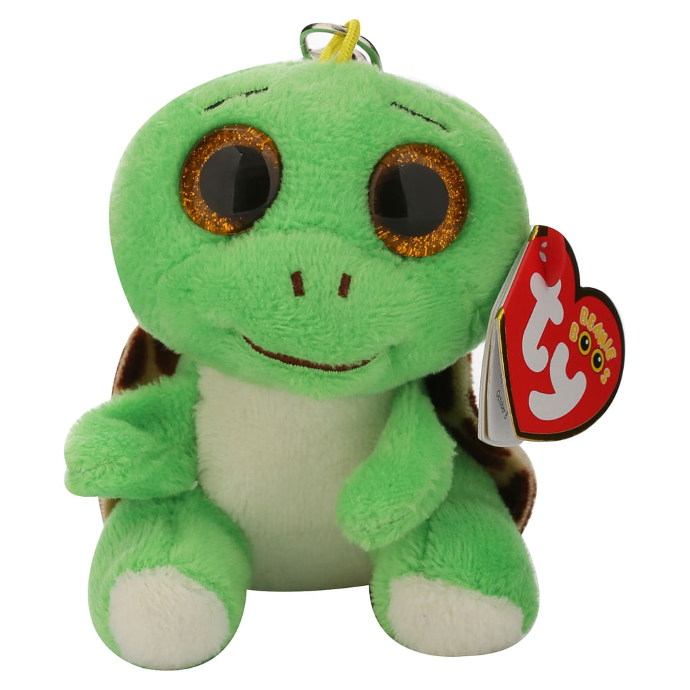 Peluche Ty Beanie Boos Turbo Tortuga Puntos Clip