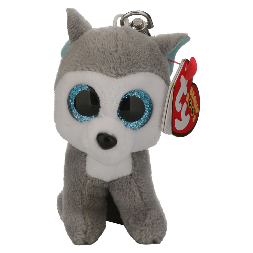 Peluche Ty Beanie Boos Slush Perro Siberiano Clip