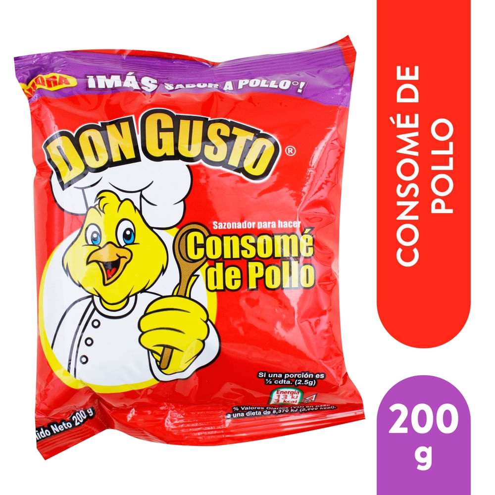 Consomé de pollo Don Gusto - 200 g