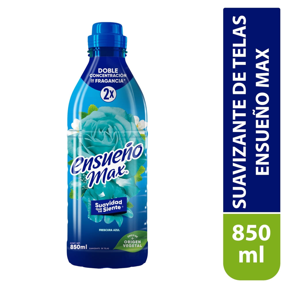 Suavizante Ensueño Max Frescura Azul 850