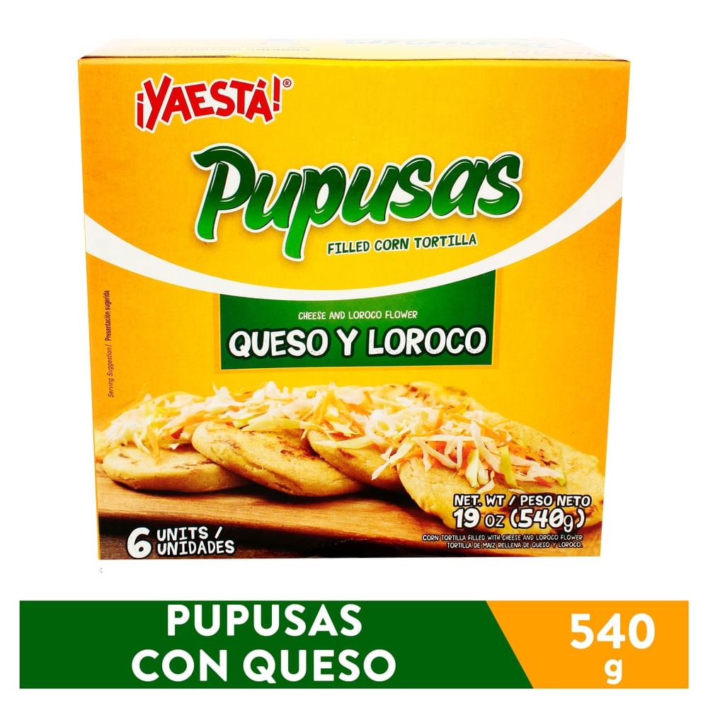 Pupusas Queso Con Loroco Ya Está