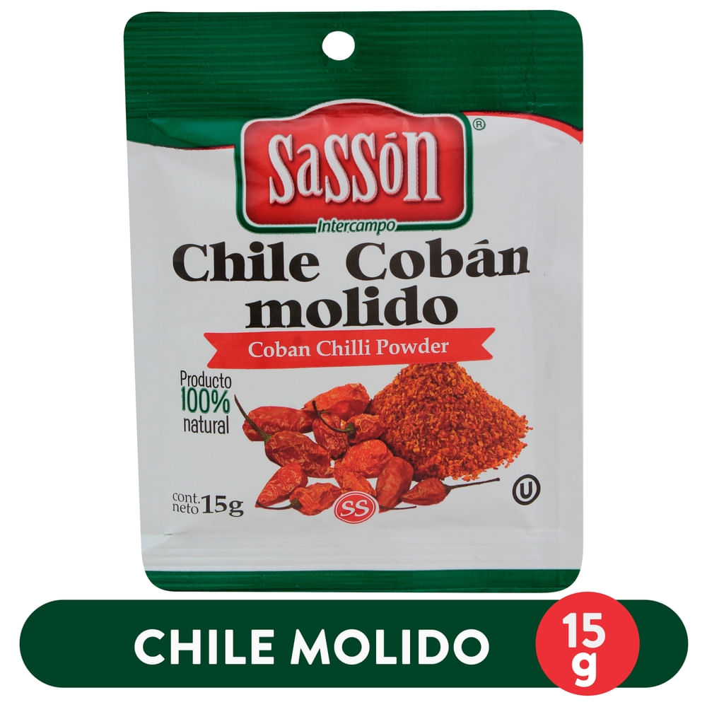 Chile Cobán Molido Sassón Sobre
