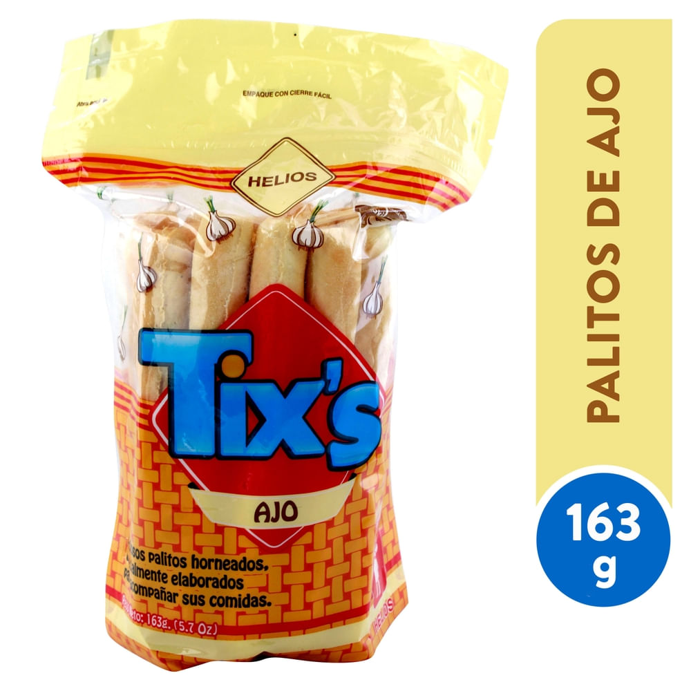 Palitos Helios Con Ajo - 163 g
