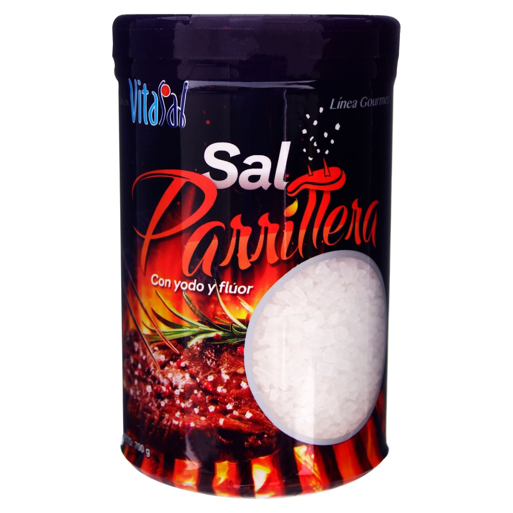 Saleros Sal Parrillera Con Yodo - 700 g