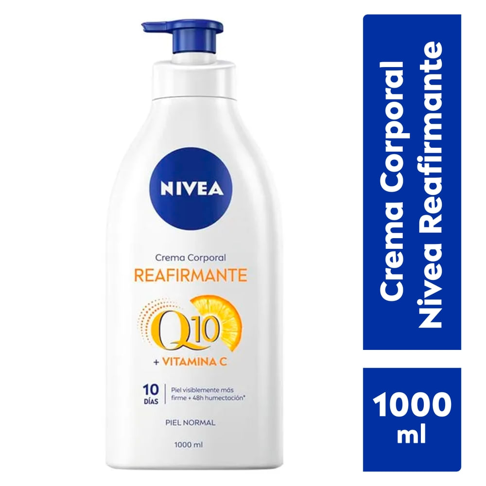 Crema Nivea Corporal Reafirmante Q10-1000 ml