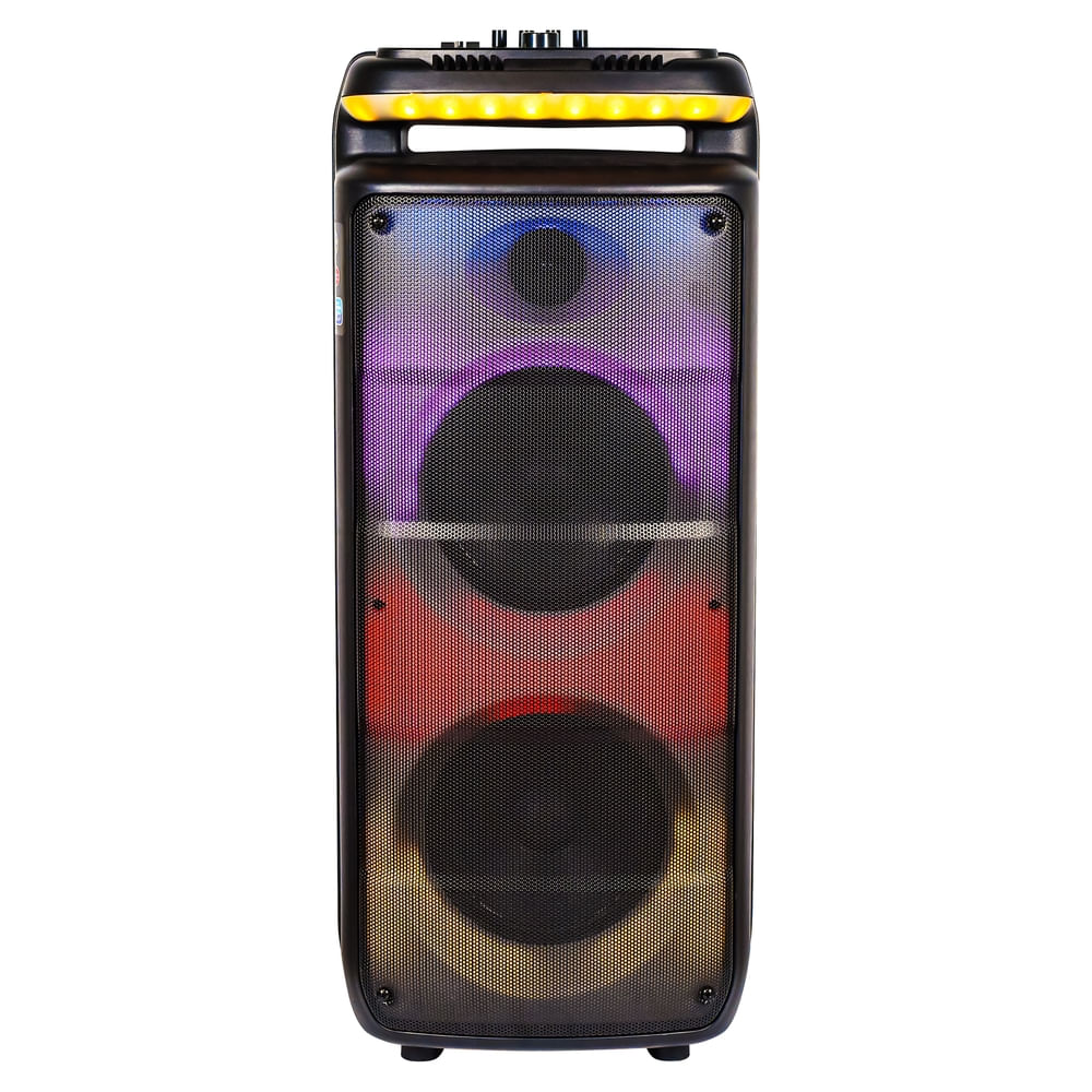 Bocina Durabrand Bluetooth Flame Lights Dual 8