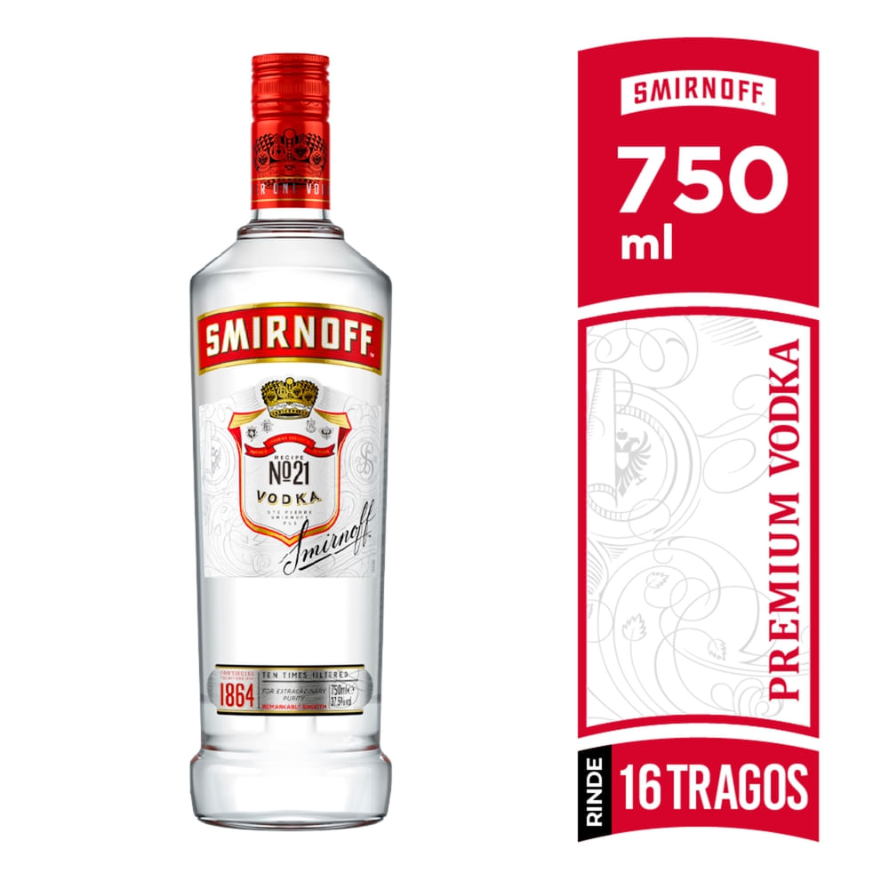 Vodka Smirnorff N°21 - 750 ml