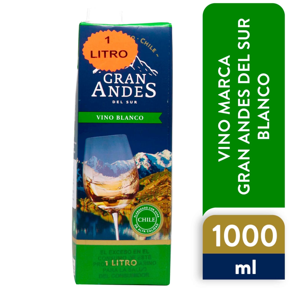 Vino Blanco Gran Andes
