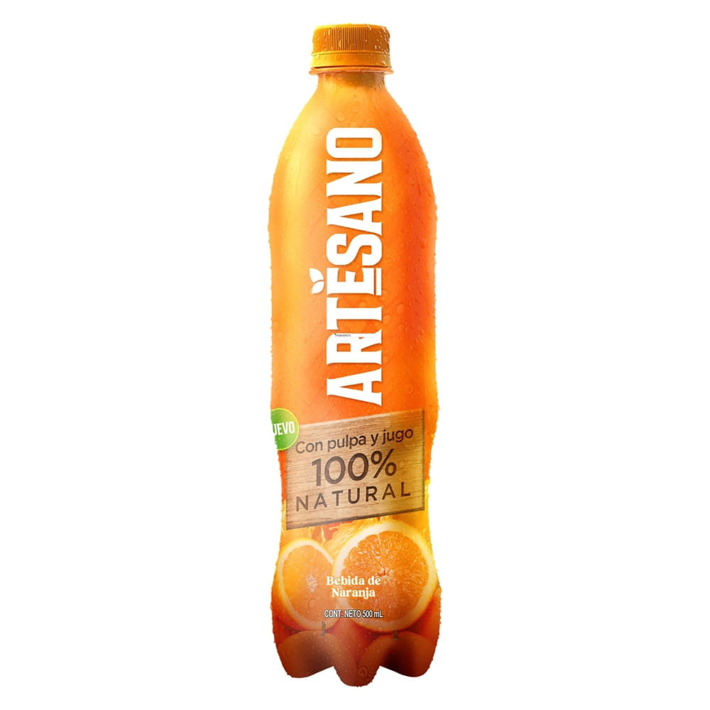 Jugo De Naranja Artesano 500 Ml