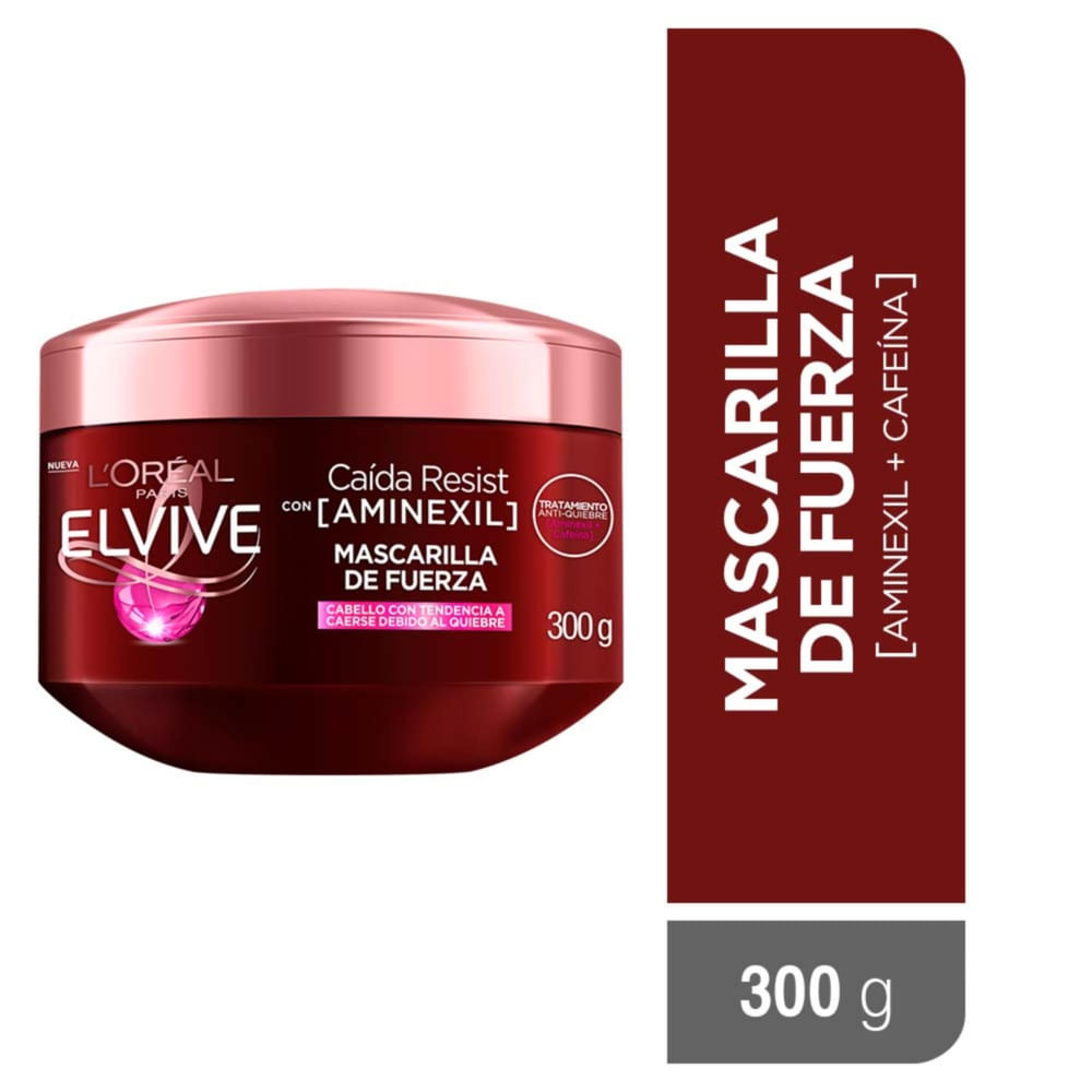 Shampoo fortalecedor L'Oréal Paris caída resist con aminexil - 370 ml