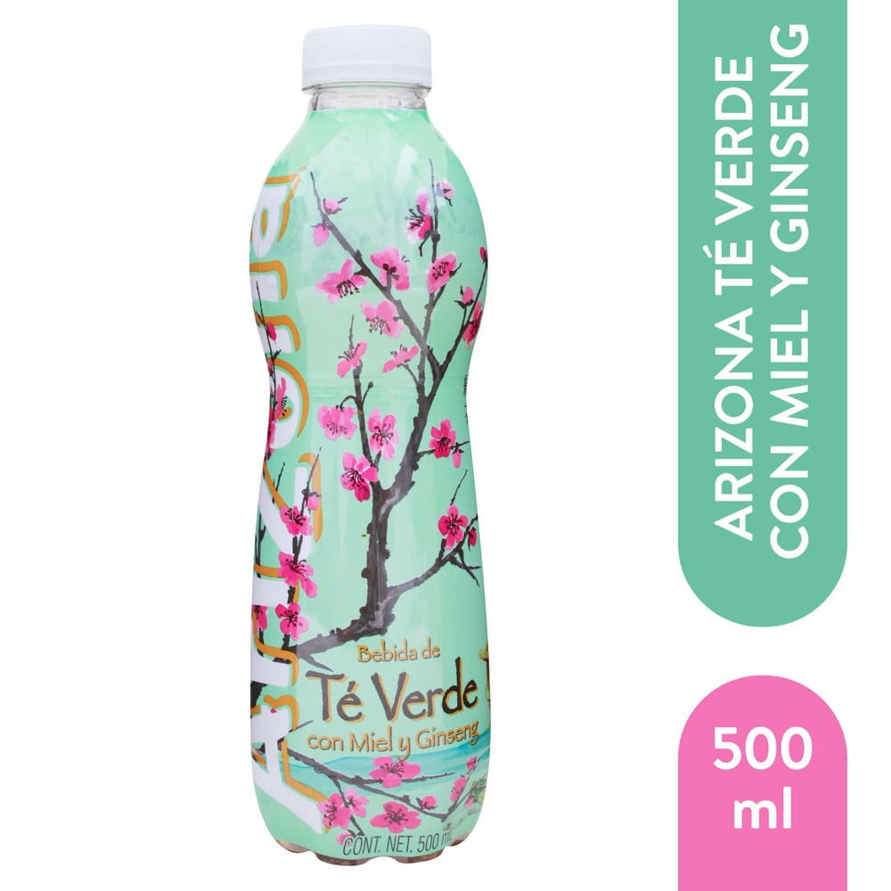 Té verde Arizona con miel y ginseng - 500 ml