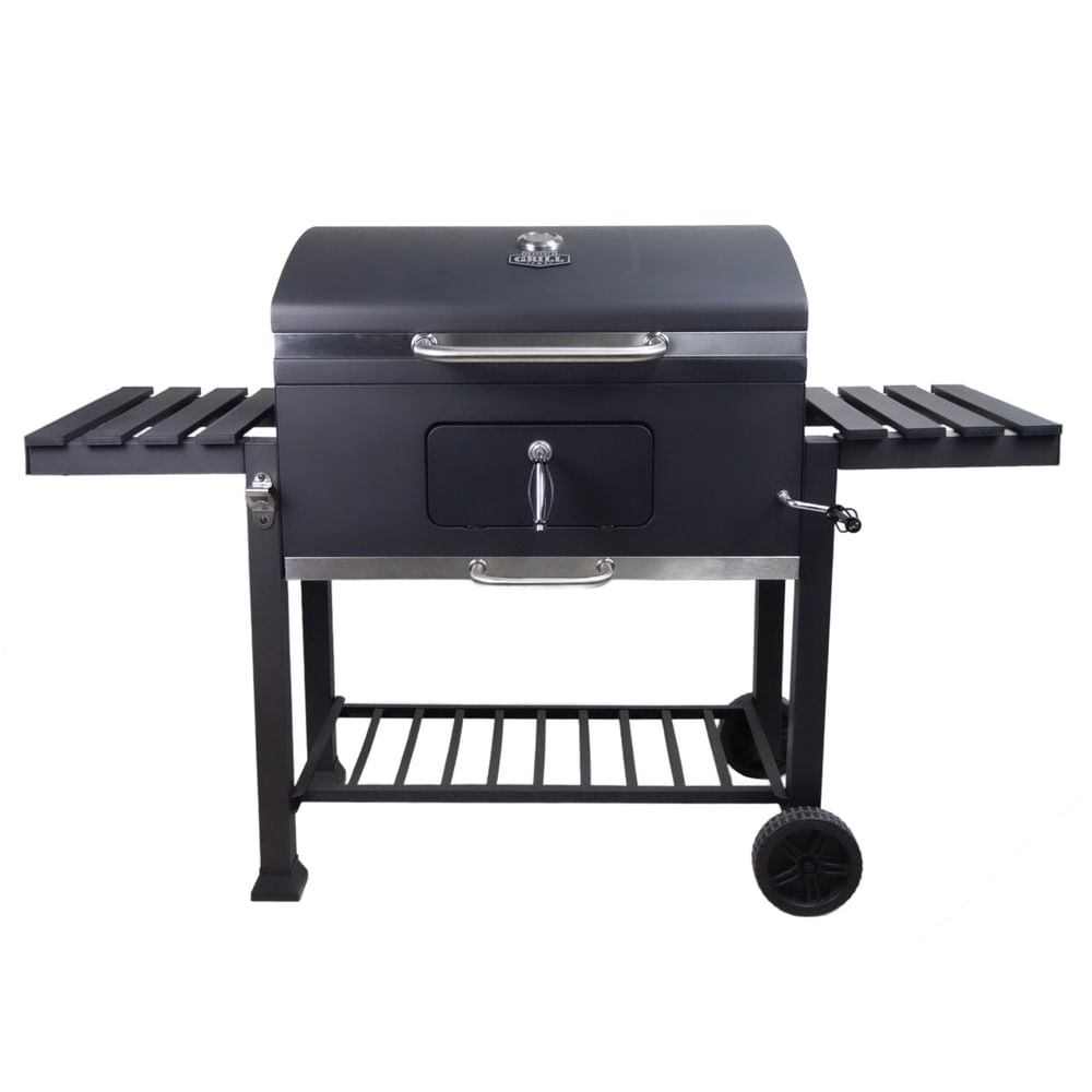 Parrilla de carbón Expert Grill con 2 estantes deslizantes 32 Pulgadas