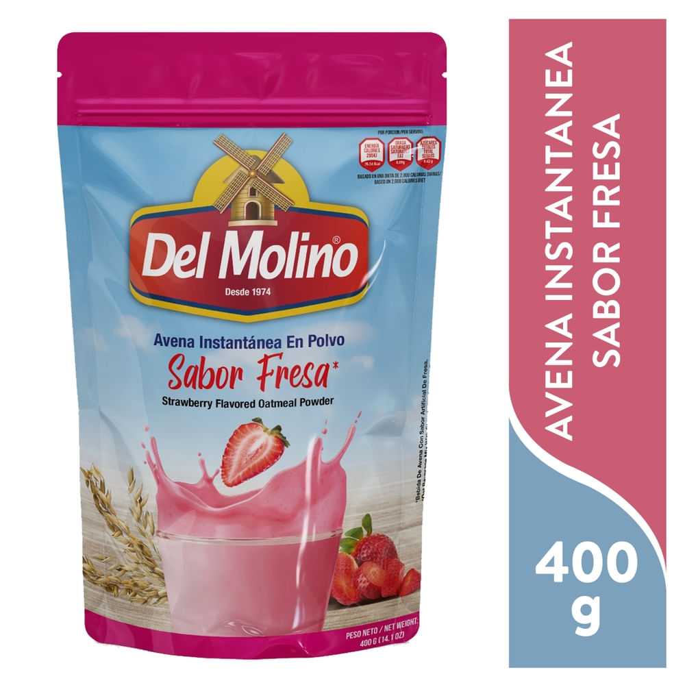 Avena Instantanea Fresa 400gr