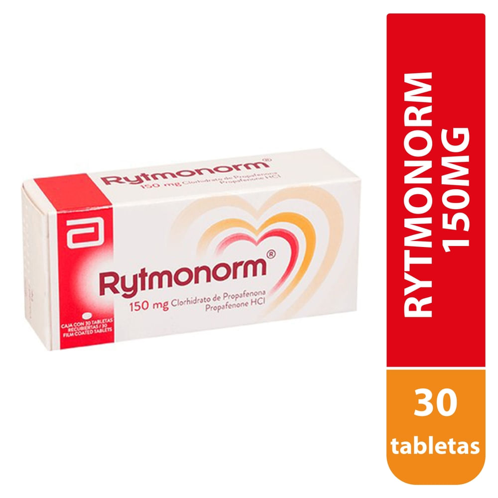 Rytmonorm 150 Mg Tabletas Una Caja