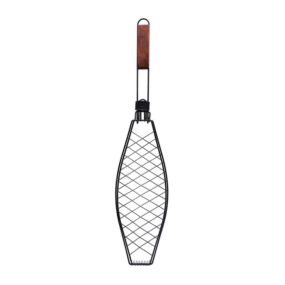 Cesta para pescado Expert Grill con manglo plegable