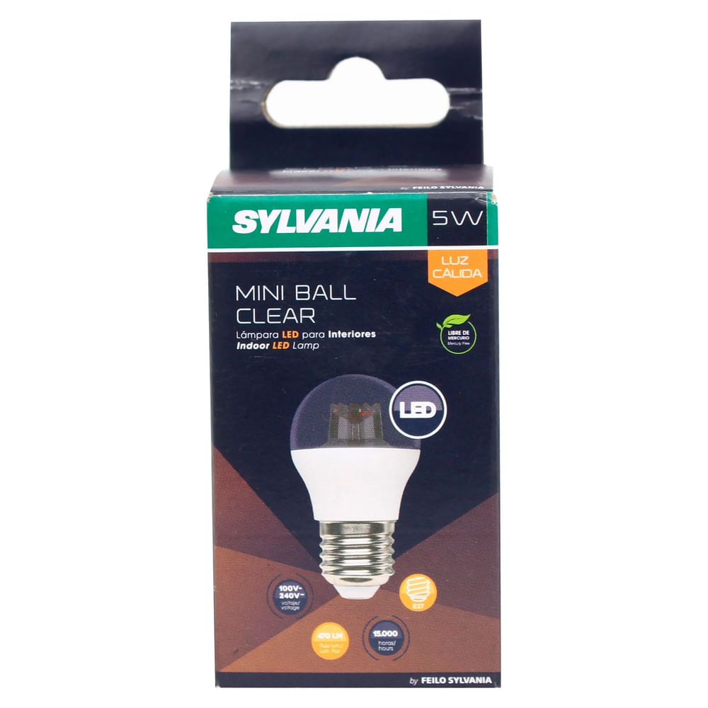 Led Sylvania Mini Toledo Claro 5W E27 Luz Calida