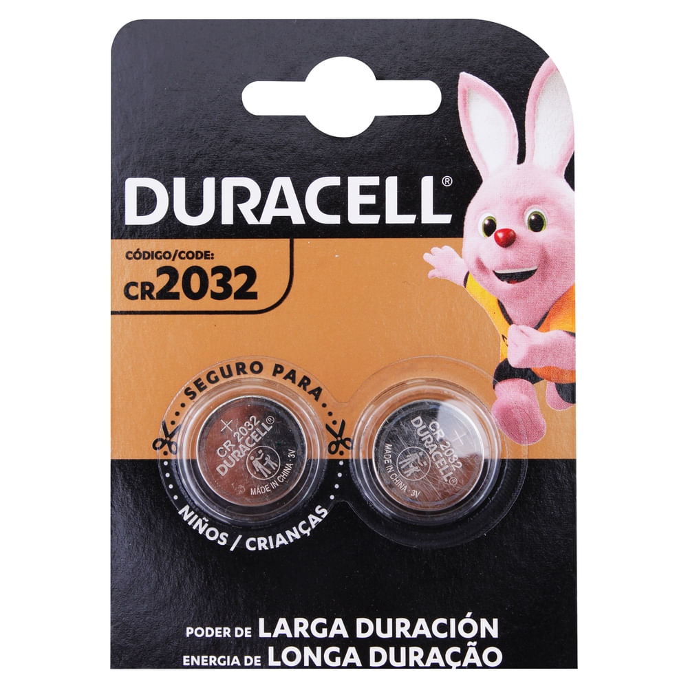 Baterías Duracell CR 2032 - 2 Uds