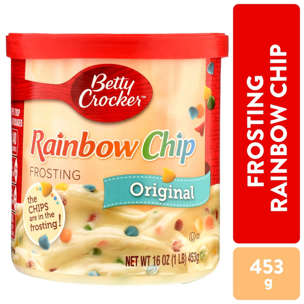 Frosting Betty Crocker rainbow chip - 453 g