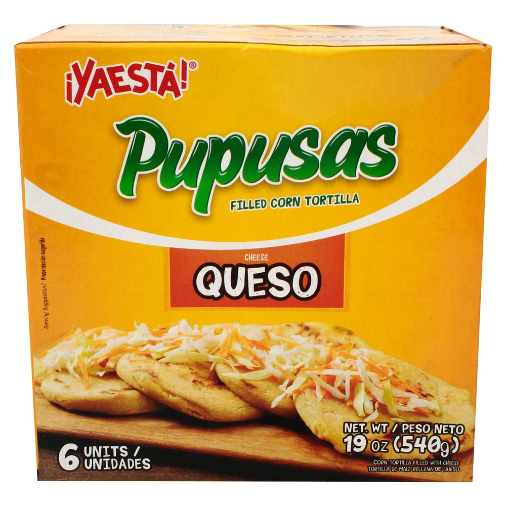 Pupusas Queso Ya Está