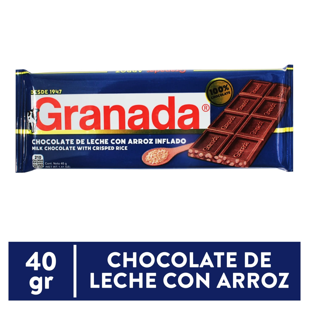 Granada Chocolate Leche Arroz