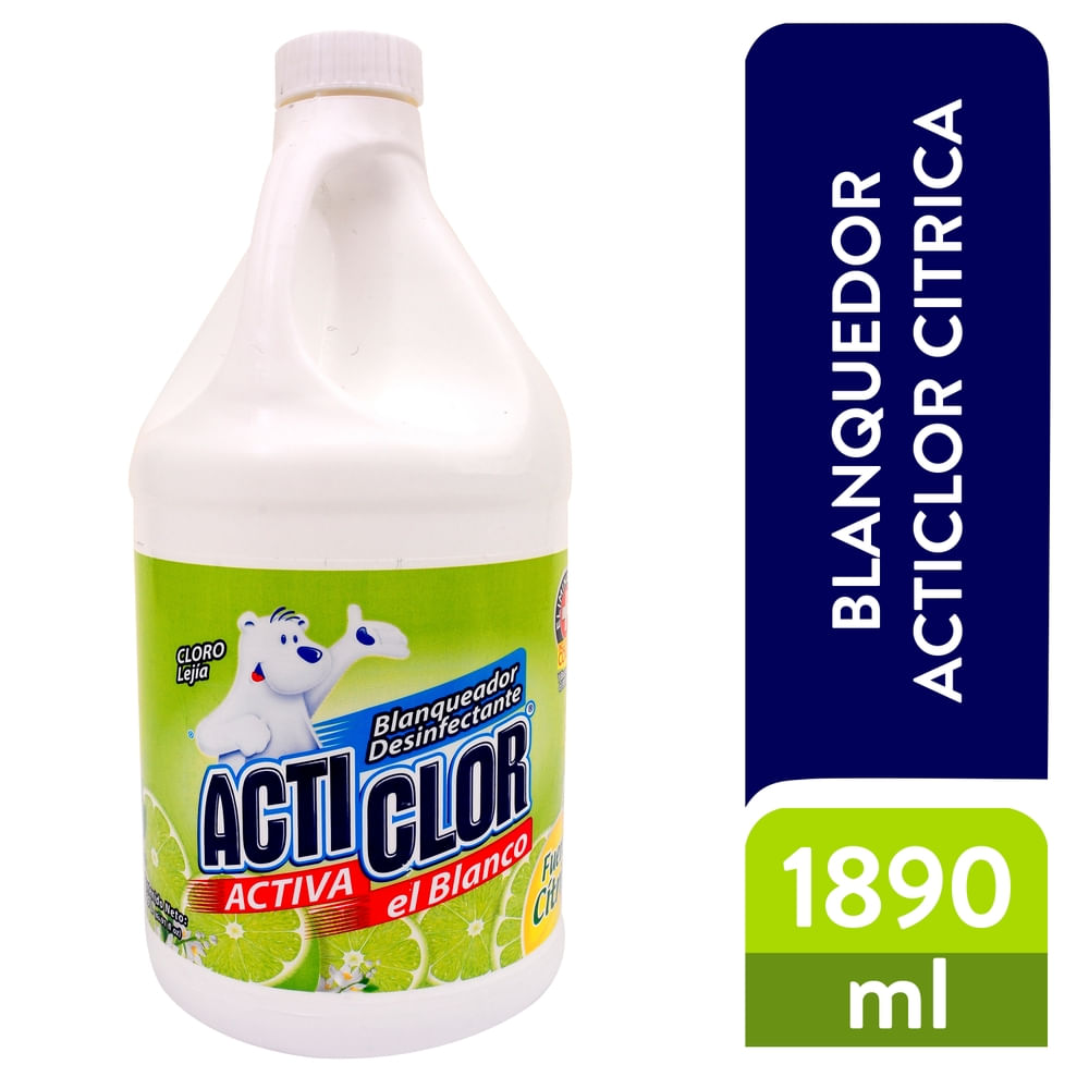 Cloro Acticlor, Fuerza Cítrica - 1890ml