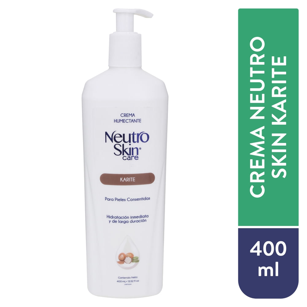 Crema Neutroskin karité para pieles consentidas - 400 ml