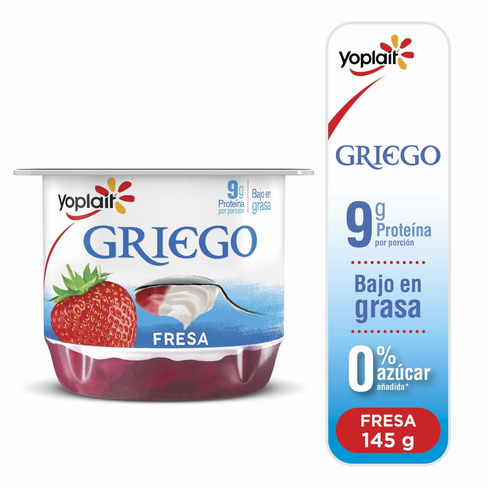 Yogurt Griego Fresa Yoplait