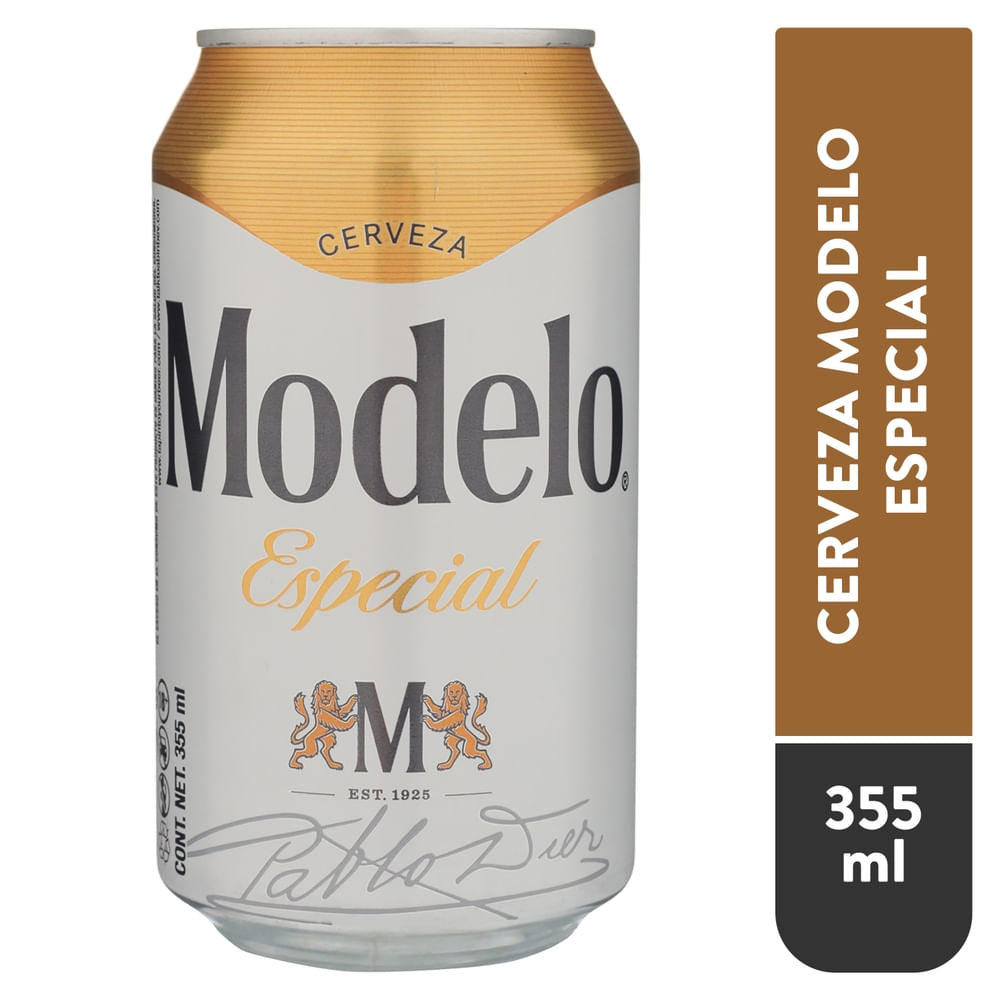 Cerveza Modelo Especial Lata - 355 ml