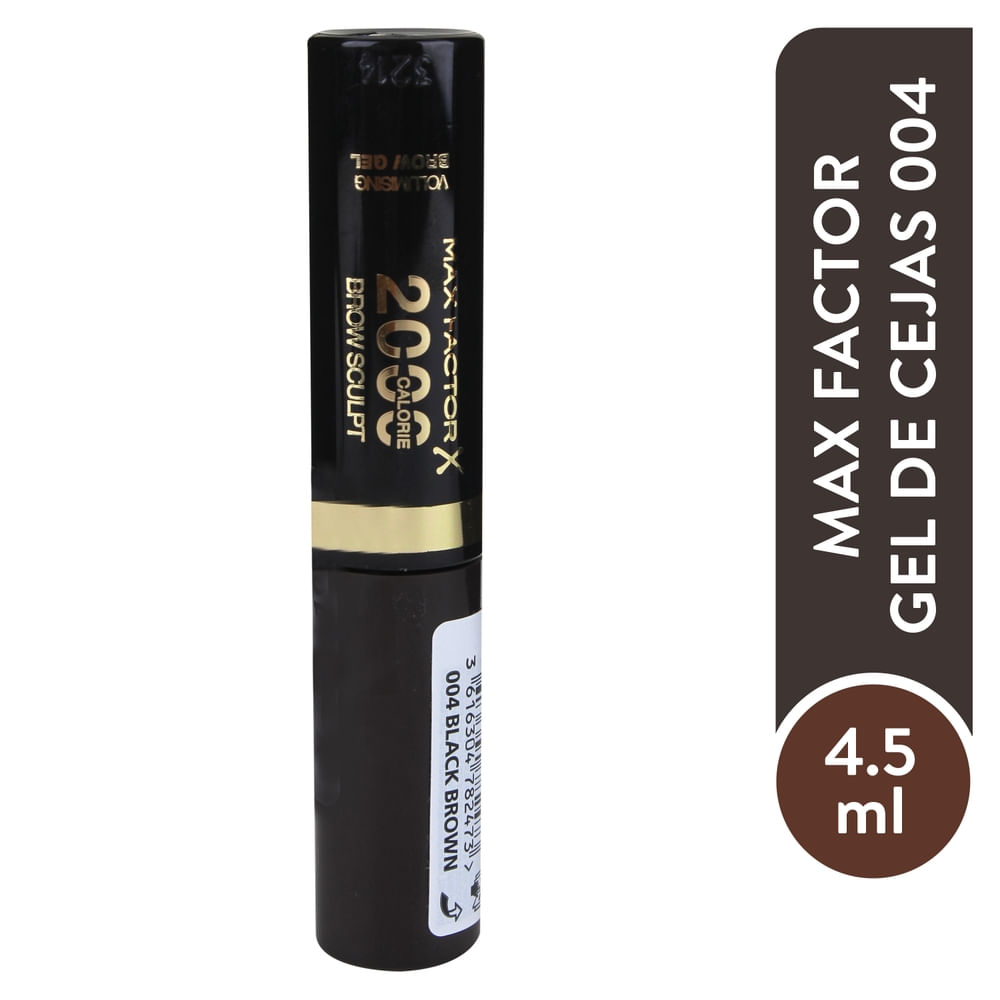 Gel Max Factor para cejas café oscuro 004 - 4.5 ml