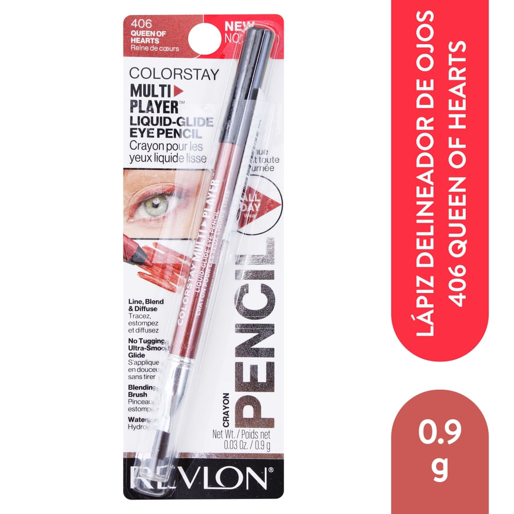 Delineador Lapiz Rvl Queen Hearts - 0.9 g