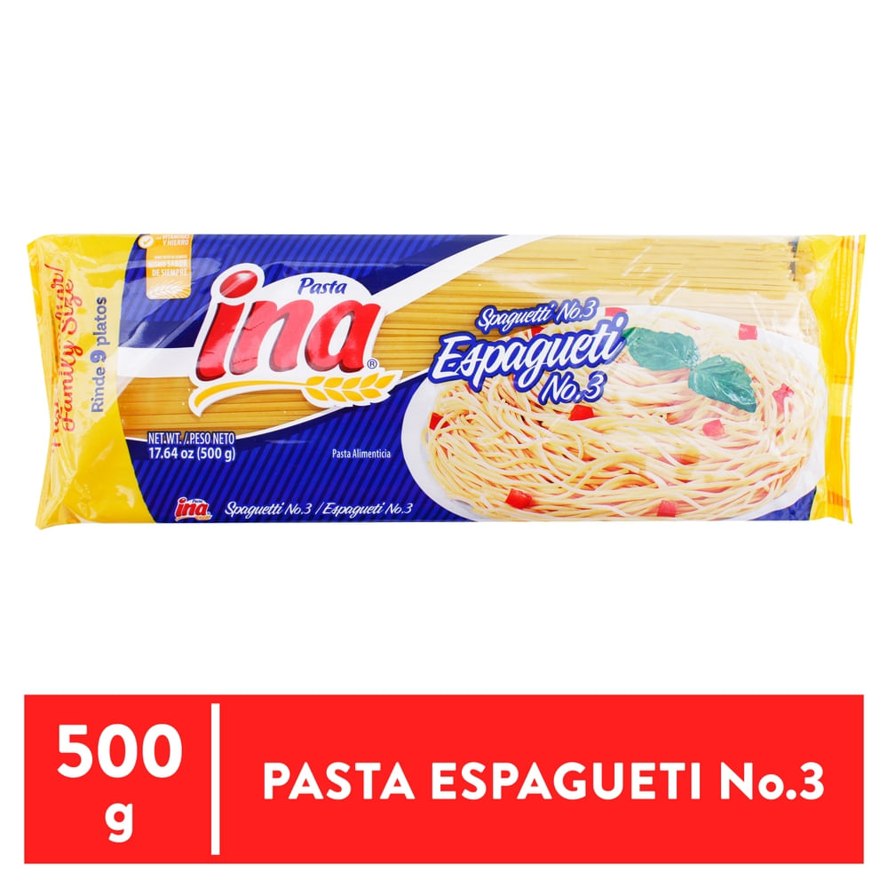 Pasta Espagueti No.3 Ina