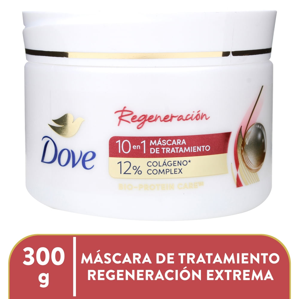 Mascarilla Capilar Dove Regeneración Colágeno en Crema - 300 g