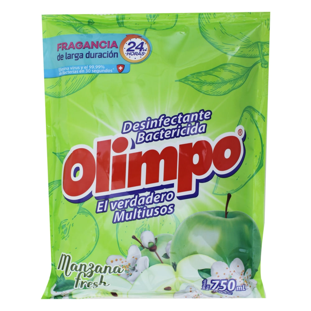 Desinfectante Olimpo Manzana - 750 ml