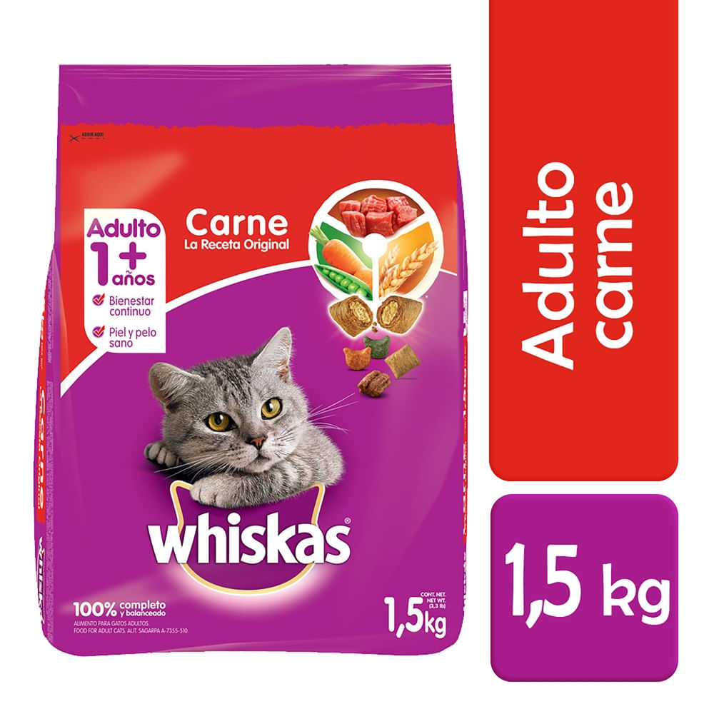 Alimento Gato Carne Whiskas