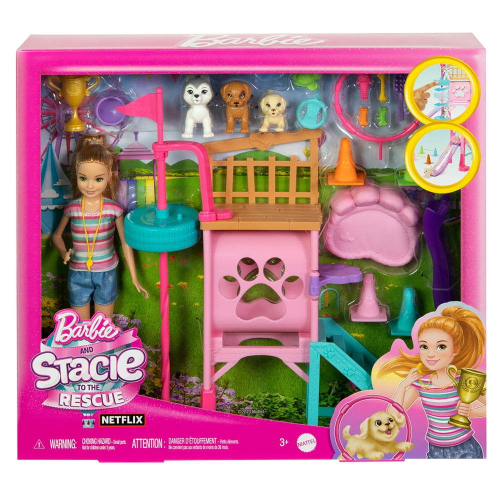 Muñeca Barbie Stacie al rescate
