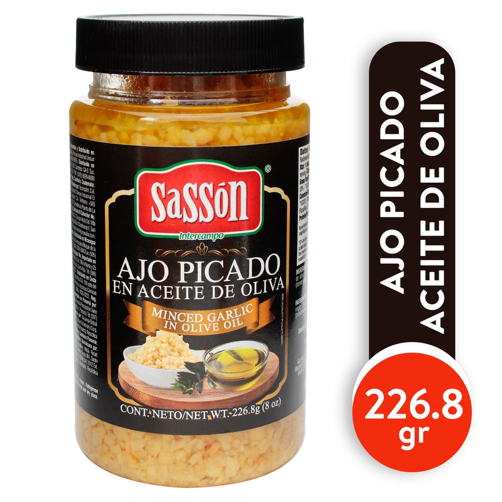 Ajo Picado En Aceite Oliva Sassón