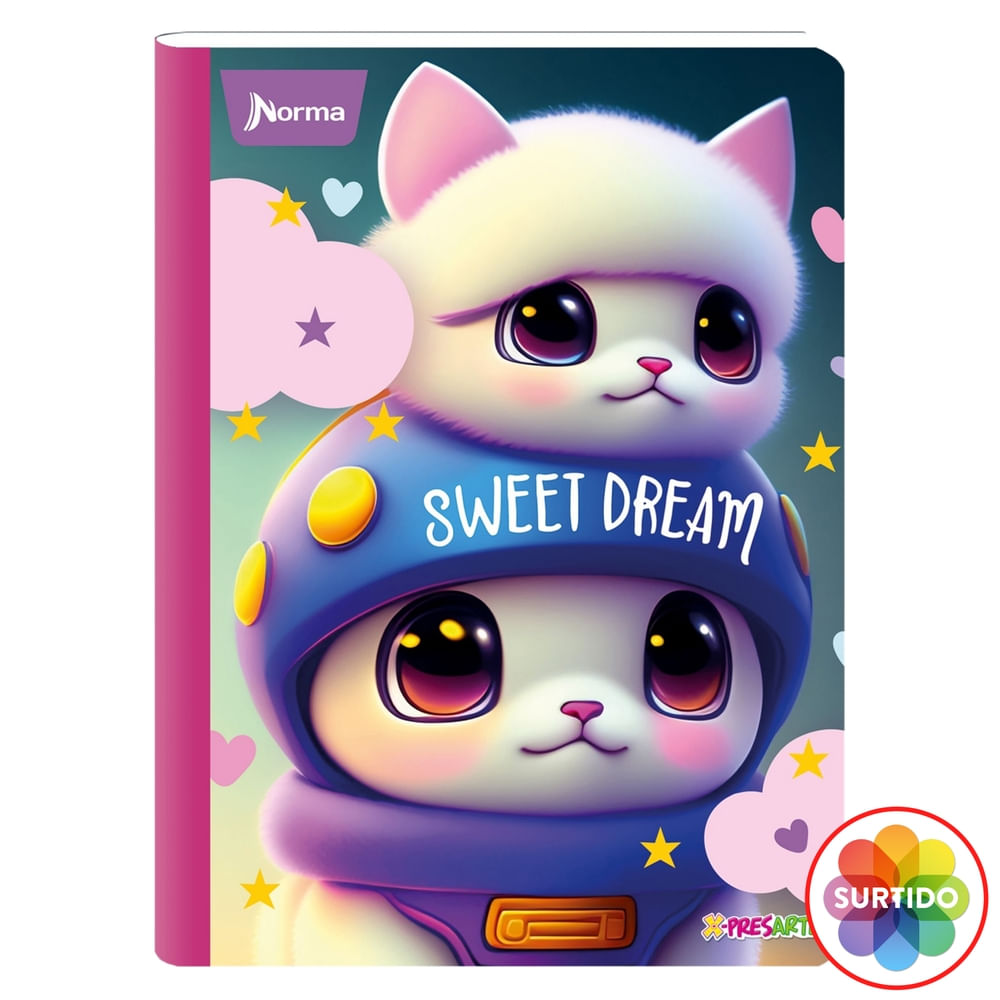 Cuaderno Norma xpresarte cosido - 200 hojas