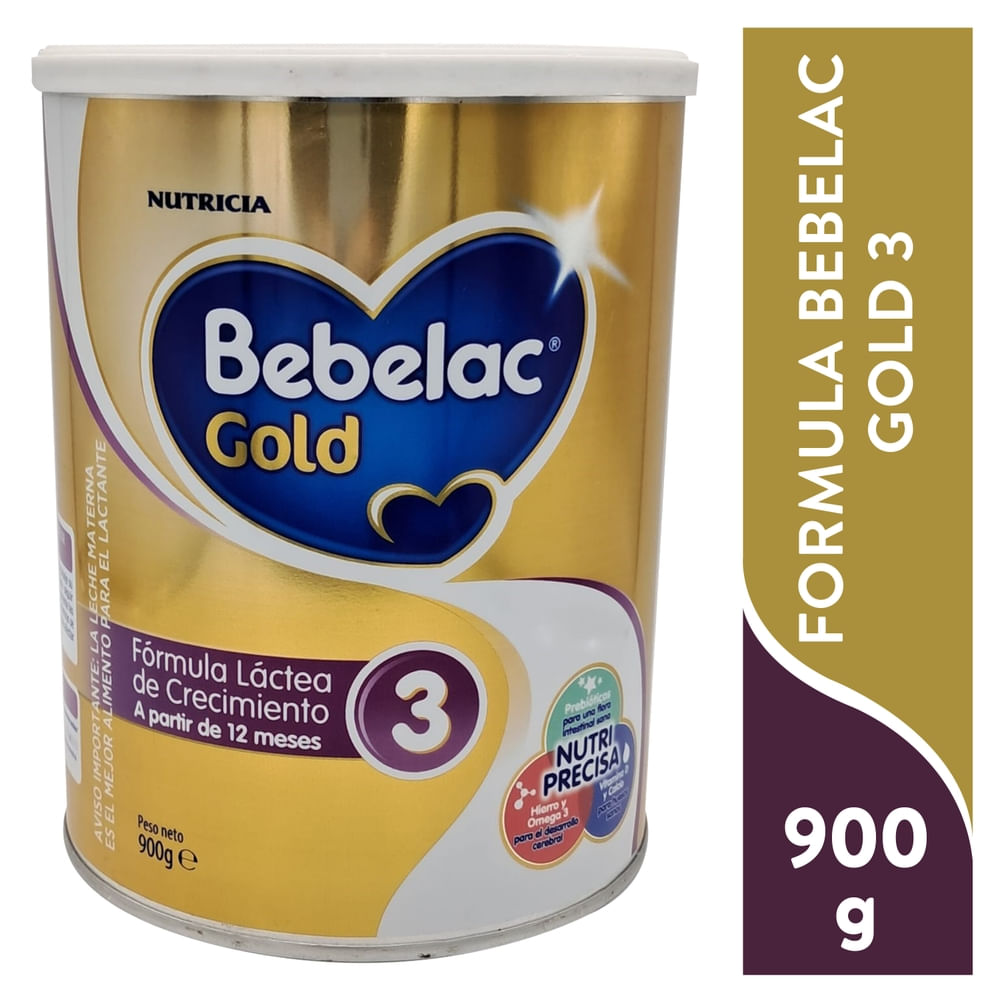 Fórmula para bebé Bebelac Gold P3 - 900 g