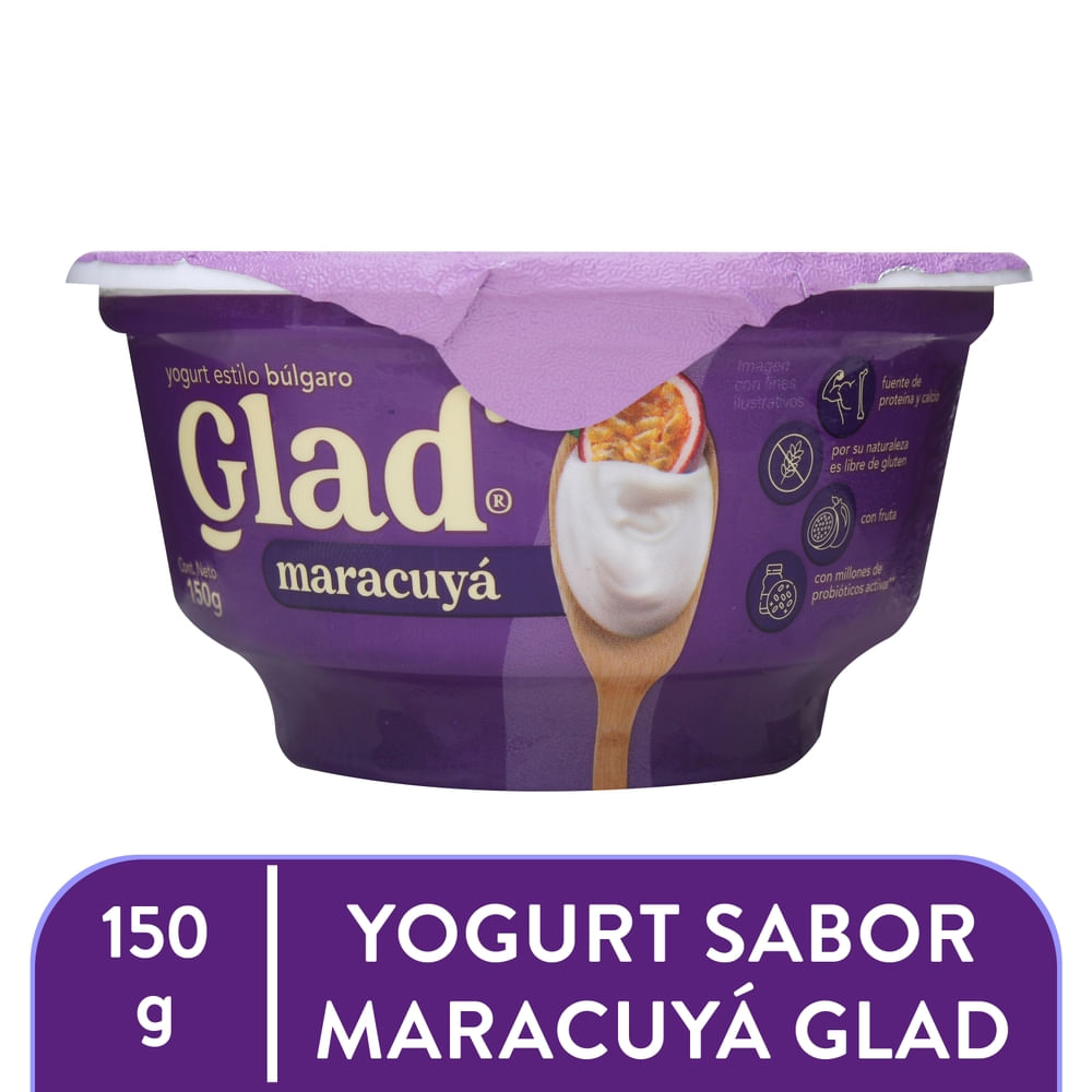 Yogurt Búlgaro Maracuyá Glad