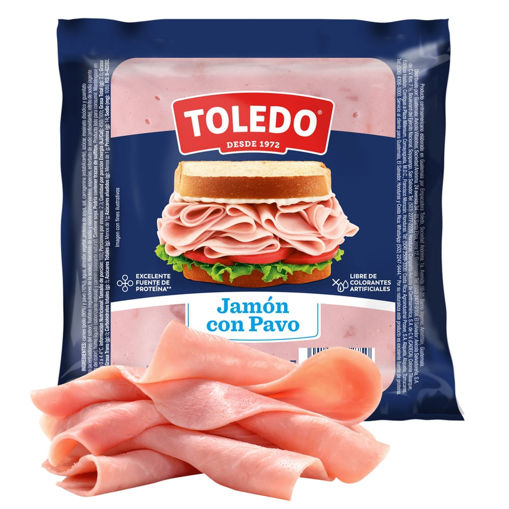 Jamón de Pavo Toledo - 230 g