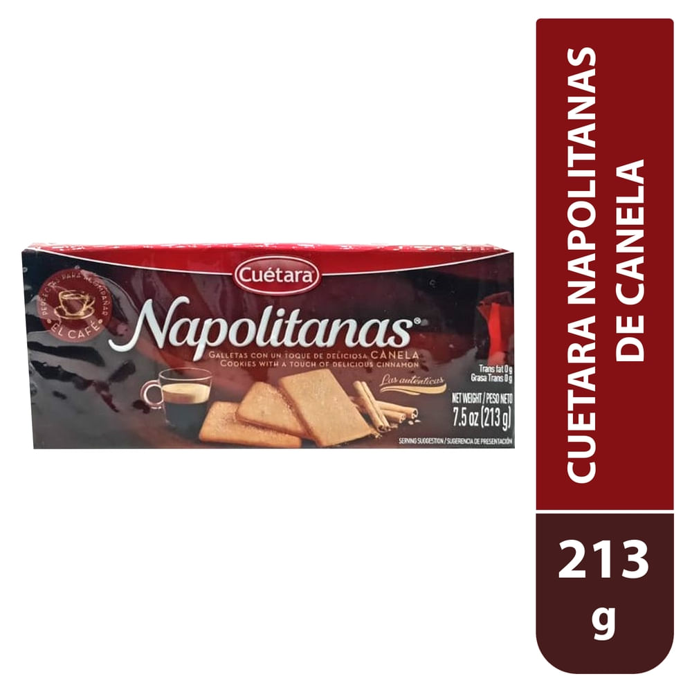 Galleta Cuétara Napolitanas De Canela - 213gr