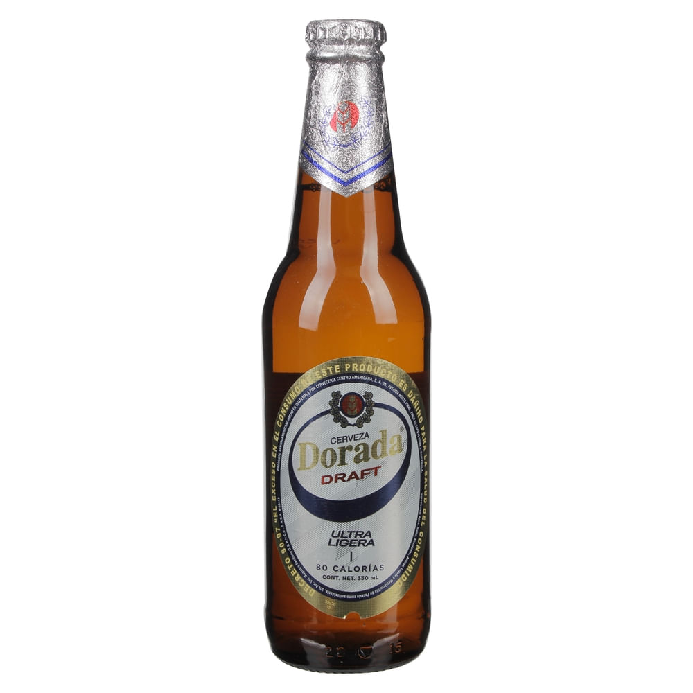 Cerveza Dorada Draft Ultra Ligera - 350 ml