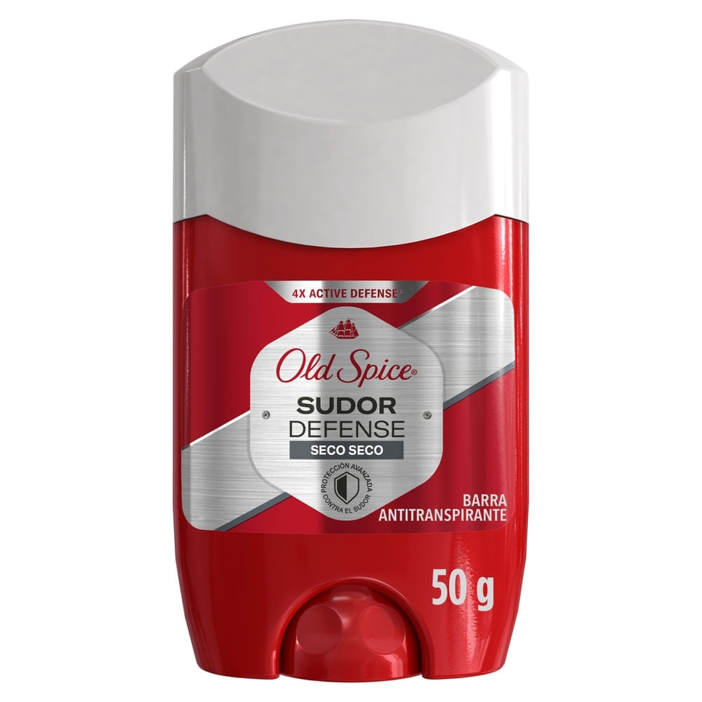 Desodorante Hombre Sudor Defense Seco Old Spice Barra